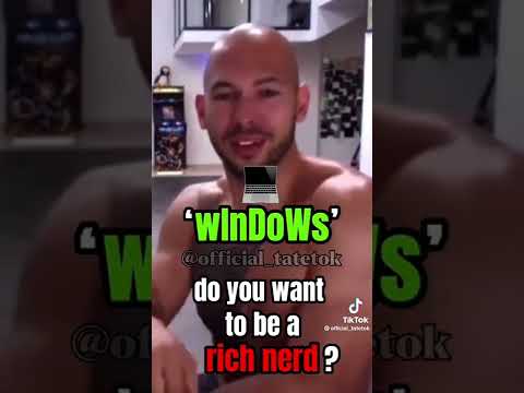 #andrewtate : #billgates is a geek