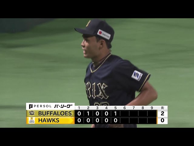 【5回裏】ローテーション定着へ!! バファローズ・佐藤一磨 5回6奪三振無失点の好投で今季初勝利!! 2025年9月21日 福岡ソフトバンクホークス 対 オリックス・バファローズ