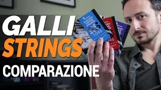 Video thumbnail for Galli guitar strings comparison, by Vince Carpentieri by Vince Carpentieri
