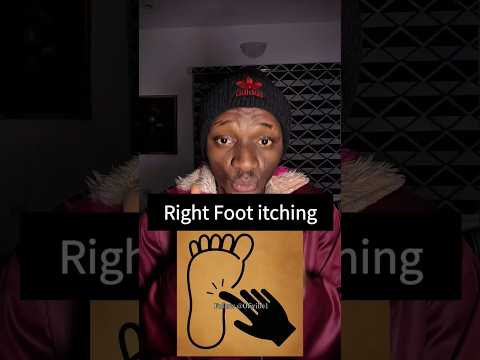 Right Foot Twitching Superstition