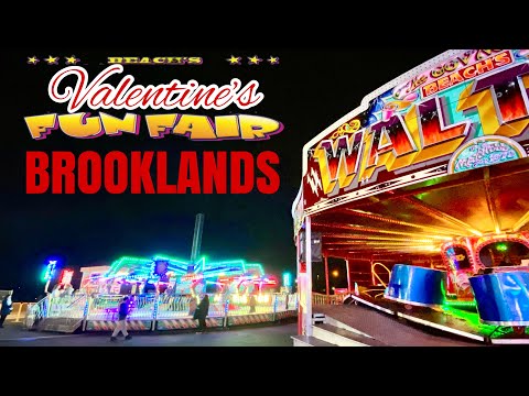 Beach’s Valentines Fun Fair Brooklands Vlog 12th February 2022