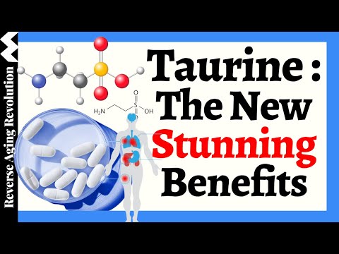 Can Taurine Be the Anti-Aging Powerhouse? Exploring its NEW Stunning Benefits!!!