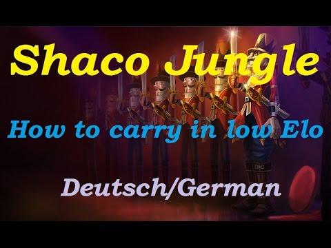 Shaco Jungle PreSeason 6 (How to carry with Shaco) in [League of Legends] Full Gameplay HD