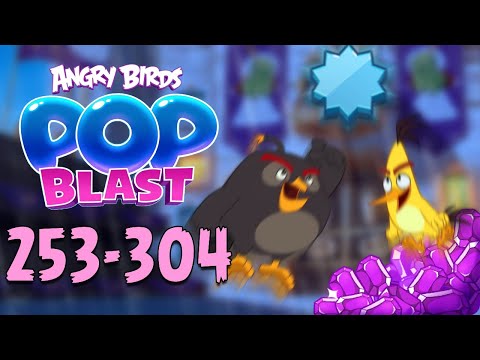 Angry Birds Pop Blast Gameplay Pt 62: Double Training Arcs