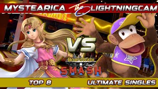BWS #96 - Mystearica (Zelda) Vs. LightningCam (Diddy Kong) Super Smash Bros Ultimate SSBU Top 8