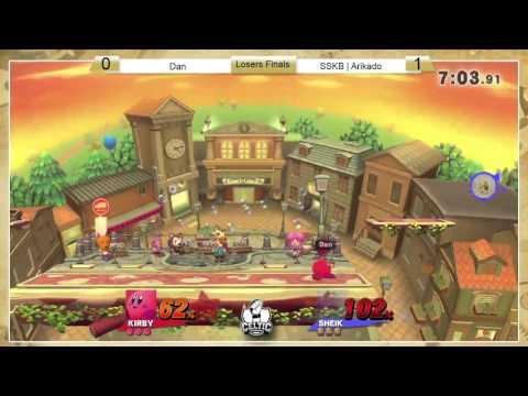 Smash 4: A1SS - SSKB | Arikado (Sheik) vs Dan (Kirby) - Losers Finals