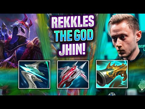 REKKLES IS A GOD WITH JHIN! - KC Rekkles Plays Jhin ADC vs Aphelios! Patch 12.5