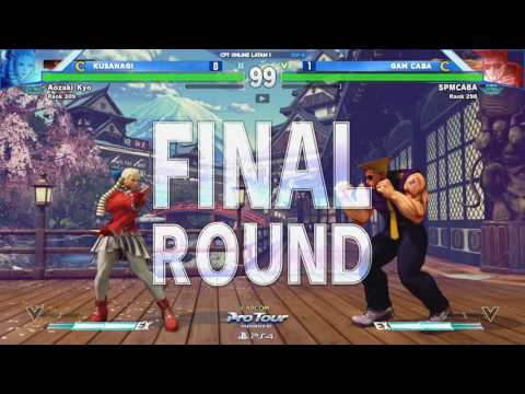 SFV: KUSANAGI vs GAM CABA - CPTO Latin America 1 Top 8 - CPT 2017