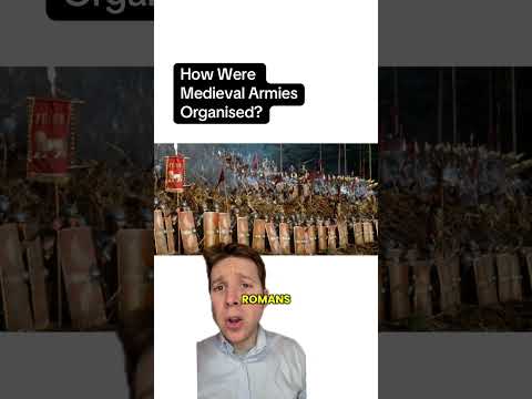 How Were Medieval Armies Organised?