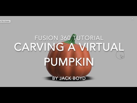 Pumpkin Carving in Fusion 360