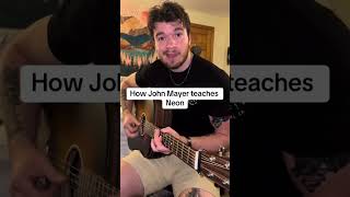 How John Mayer teaches Neon #Shorts