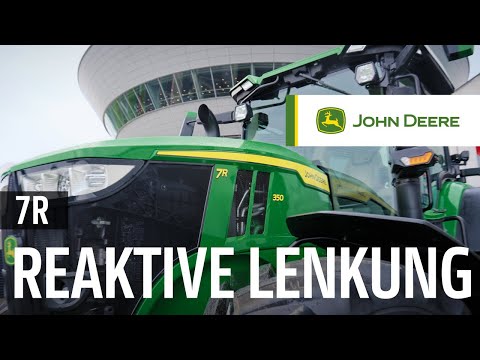 Lohnunternehmer testet den NEUEN 7R von JOHN DEERE mit reaktiver Lenkung!