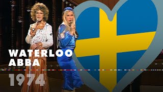 WATERLOO – ABBA (Sweden 1974 – Eurovision Song Contest HD)