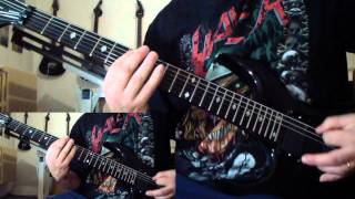 Sacrifice - Forward to Termination/Terror Strikes (guitar cover)