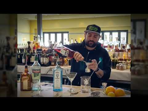 How To Make A "Lucien Gaudin" Cocktail with Dimitrios Elias Zahariadis "The Cocktail Chemist"