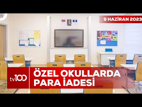 Özel Okul Velileri Dikkat | Ece Üner ile Tv100 Ana Haber
