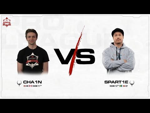 cha1n vs Spart1e - Quake Pro League - Week 17