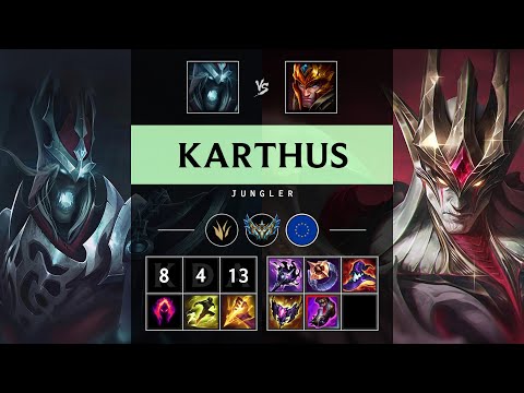 Karthus Jungle vs Jarvan IV - EUW Challenger Patch 25.18