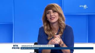 RTK Prime Intervistë me regjisorin Ekrem Kryeziu - Një jetë të tërë kushtuar artit