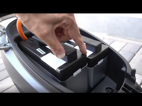 E-Roller INOA S4 li  -- Problem mit 2.tem Akku und die Lösung !