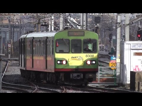 IE 8300 Class Dart Train number 8308 - Connolly Station, Dublin