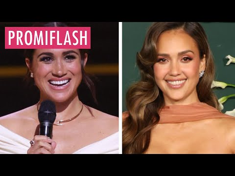 Video Thumbnail: Herzogin Meghan feiert mit Jessica Alba die "Neuanfänge"