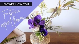 Fantasia inspired DIY flowers