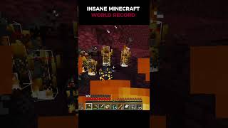 INSANE NEW MINECRAFT WORLD RECORD PART 3 #minecraft #worldrecord #speedrun #gaming