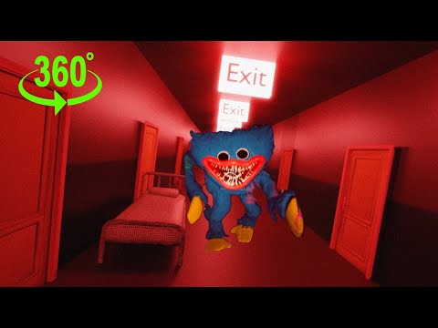 The Backrooms LEVEL ! RUN FOR YOUR LIFE (Found Footage) 360° video