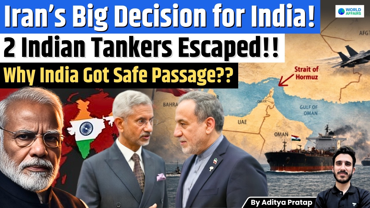 Big News:Iran Allows Indian Tankers Through Strait of Hormuz | LPG Supply Relief for India