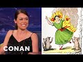 Tatiana Maslany's Disturbing German Fairy Tales | CONAN on TBS