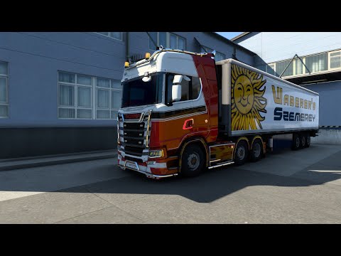 Birmingham - Edinburgh [ cargo -Ice Cream ] pro mods - euro truck simulator 2 - timelapse