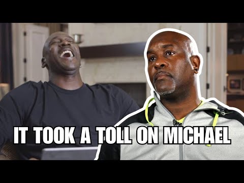 Michael Jordan laughing at Gary Payton's comments. The Last Dance | Netflix