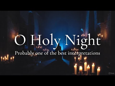 O HOLY NICHT ( With Lyrics ) -O Holy Night Byzantine Version 
