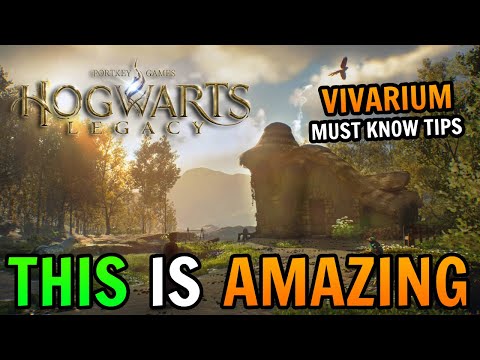Everything You NEED To Know About Your Vivarium in Hogwarts Legacy