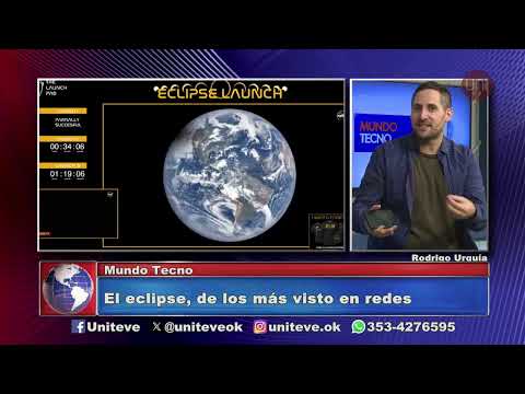 El eclipse, de lo más visto en redes