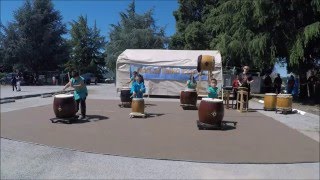 Haru Matsuri Festival 2016 Niseishin Daiko Taiko Performance