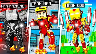 PLAYING AS EVERY IRON MAN IN MINECRAFT!