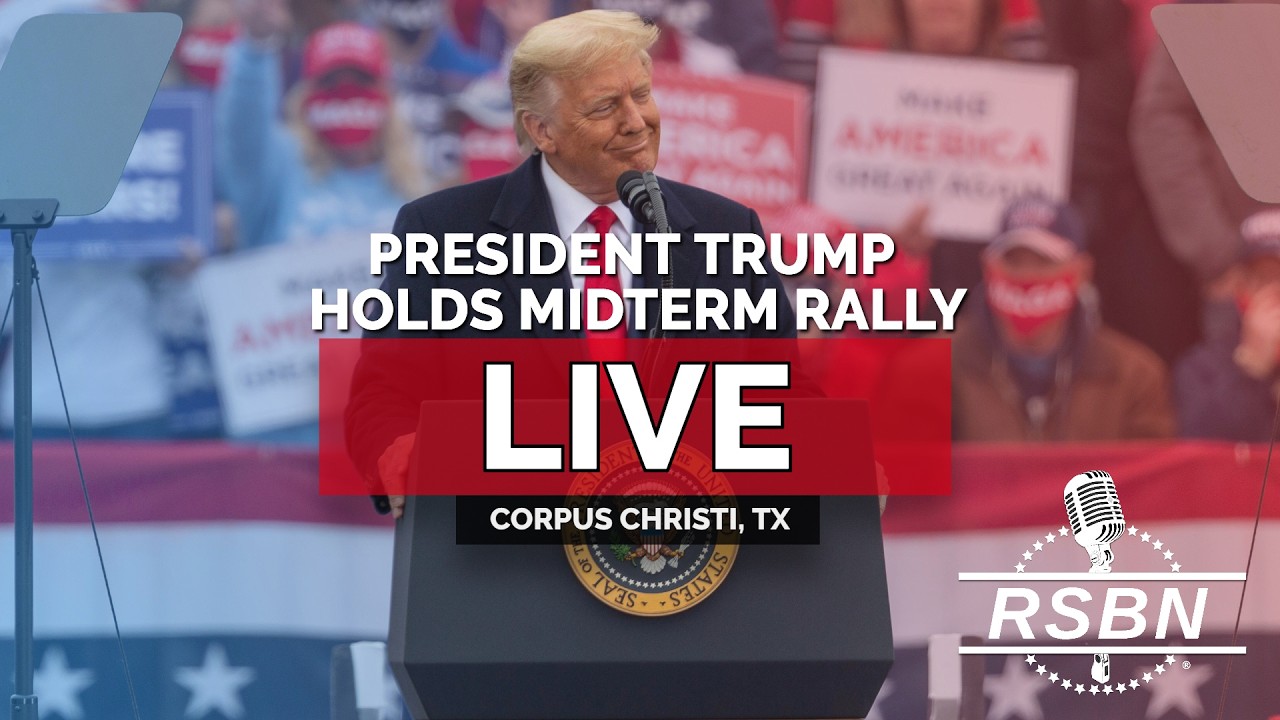 LIVE: President Trump Holds a Rally in Corpus Christi, TX - 10/27/26