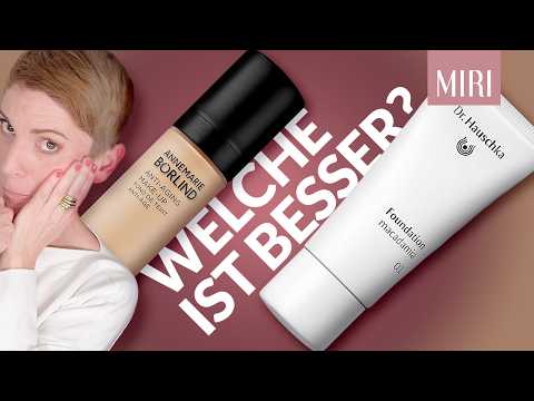 Naturkosmetik-Foundation im HÄRTESTEN Vergleich!