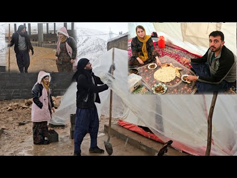 The life and struggle of Hassan and Maryam against the rainSevere