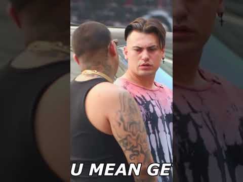 THUG PULLS GUN AFTER ASKED TO GET DROPPED! (PRANK GONE WRONG)