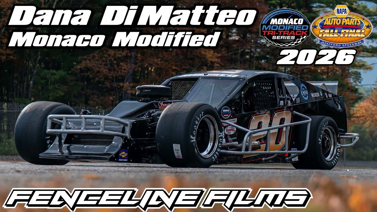 Dana DiMatteo Monaco Tri Track Modified Napa Auto Parts Fall Final Stafford Speedway 2026