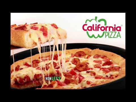 Cozinha de pizza da Califórnia #comida