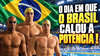🥇 OURO HISTÓRICO:  Brasil Humilha os EUA e Quebra Recorde no 4x100m Medley 🇧🇷.