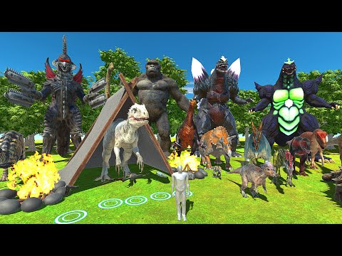 Destroy The Dinosaur Barracks - Animal Revolt Battle Simulator
