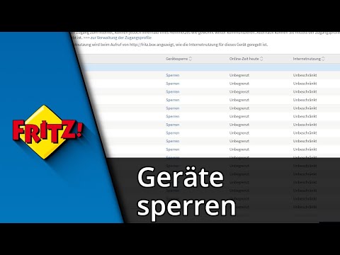FritzBox Geräte sperren ✅ Tutorial