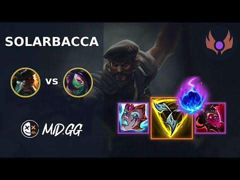 MID.GG: [ solarbacca ] Gangplank MID vs Akali | EUW MASTER | LOL Season 2024