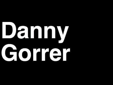 How to Pronounce Danny Gorrer Baltimore Ravens NFL Football Touchdown TD Tackle Hit Yard Run