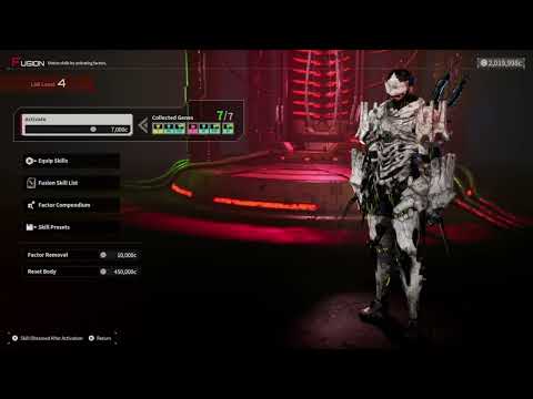 Daemon x machina titanic scion mutation fashion guide.